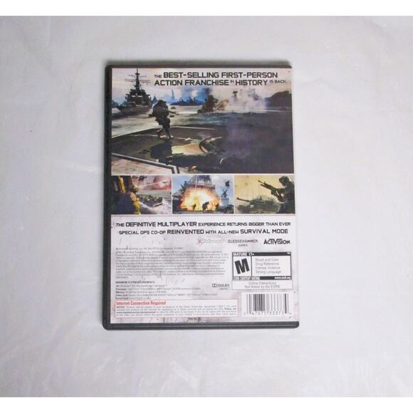 Activision Call of Duty MW3 Rated Mature for PC Retro Gaming 2011 Action Play - Picture 3 of 3
